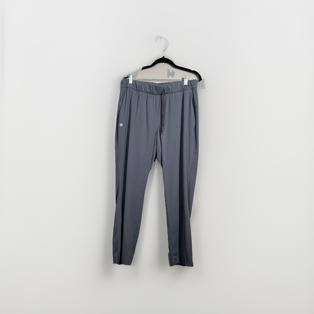 Gymshark Joggers Womens XL Gray Training Performance High-Waisted Pants Athletic